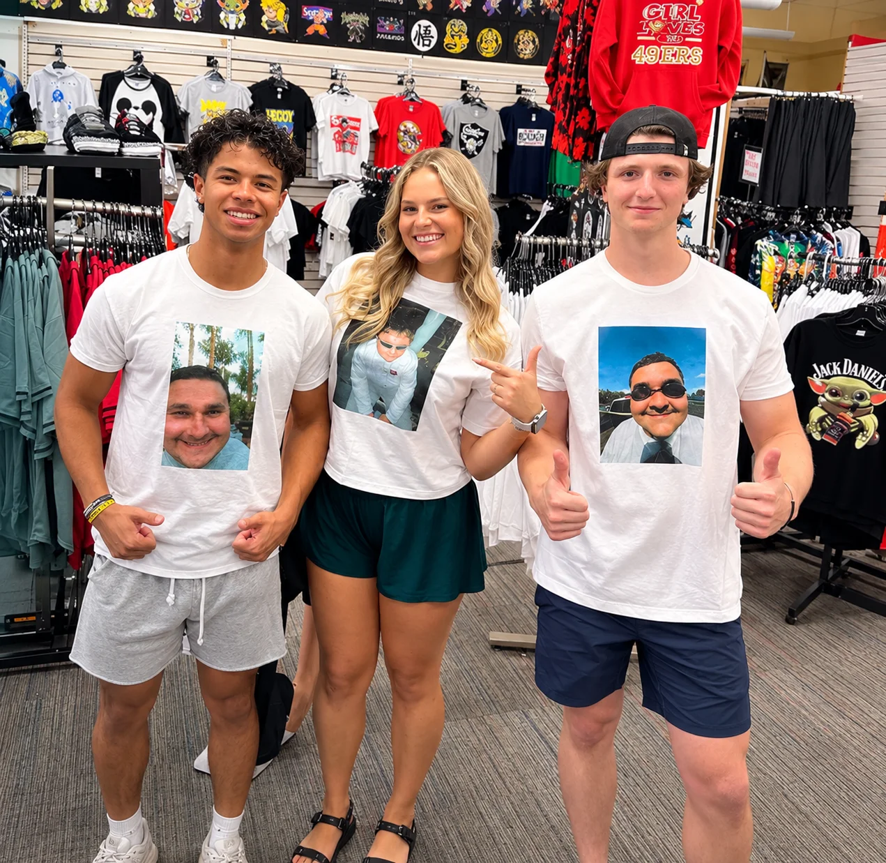 Custom apparel printing San Diego