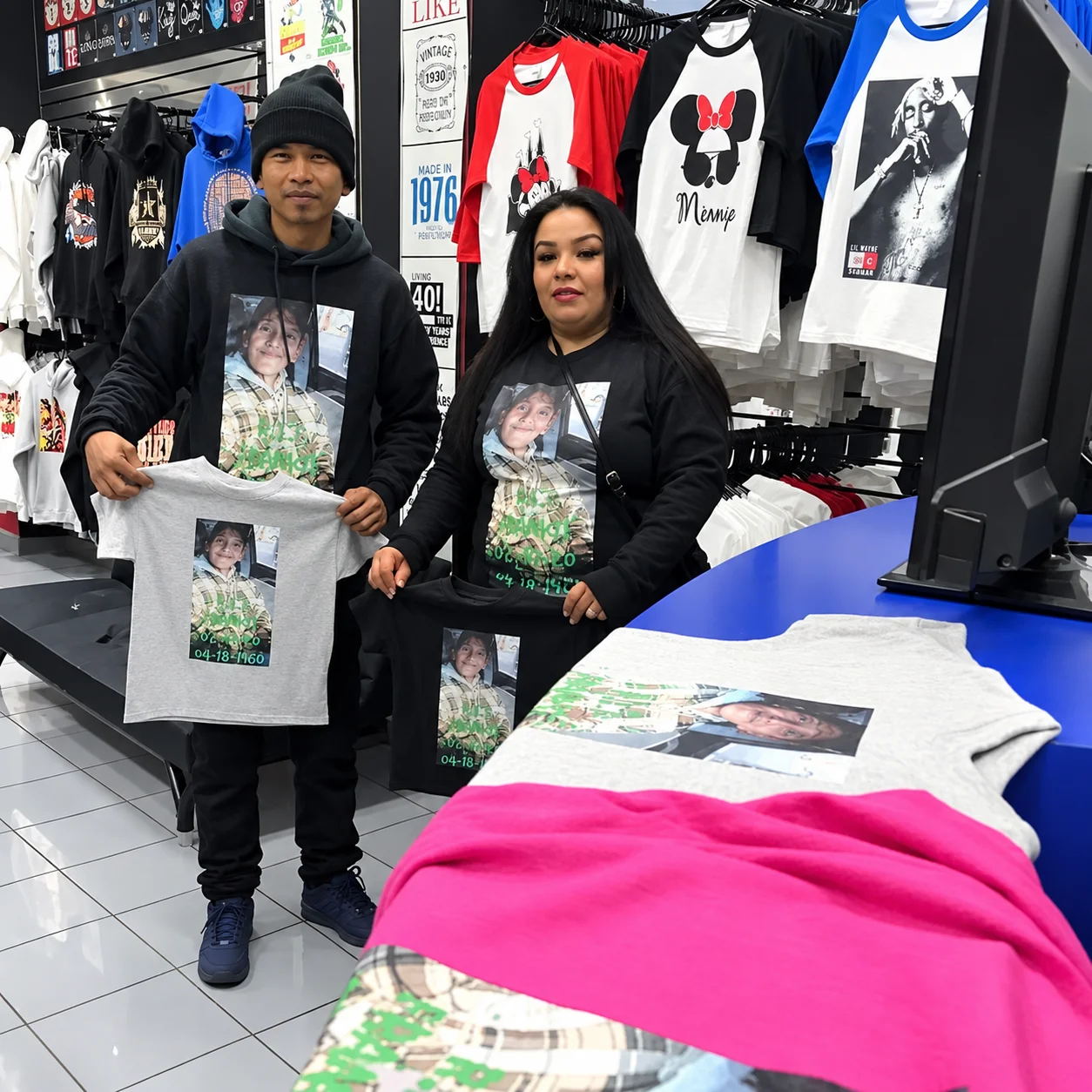 Personalized apparel San Diego